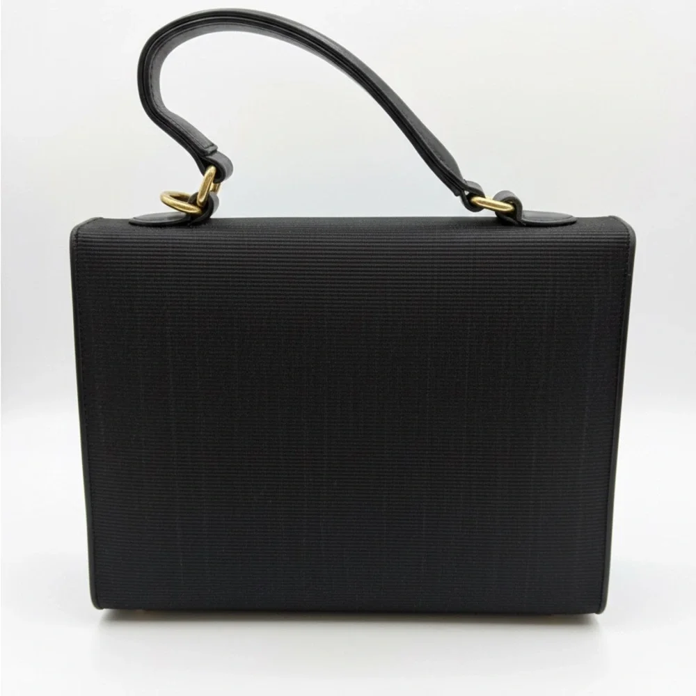Genuine Horse Hair Elegant Black Handbag